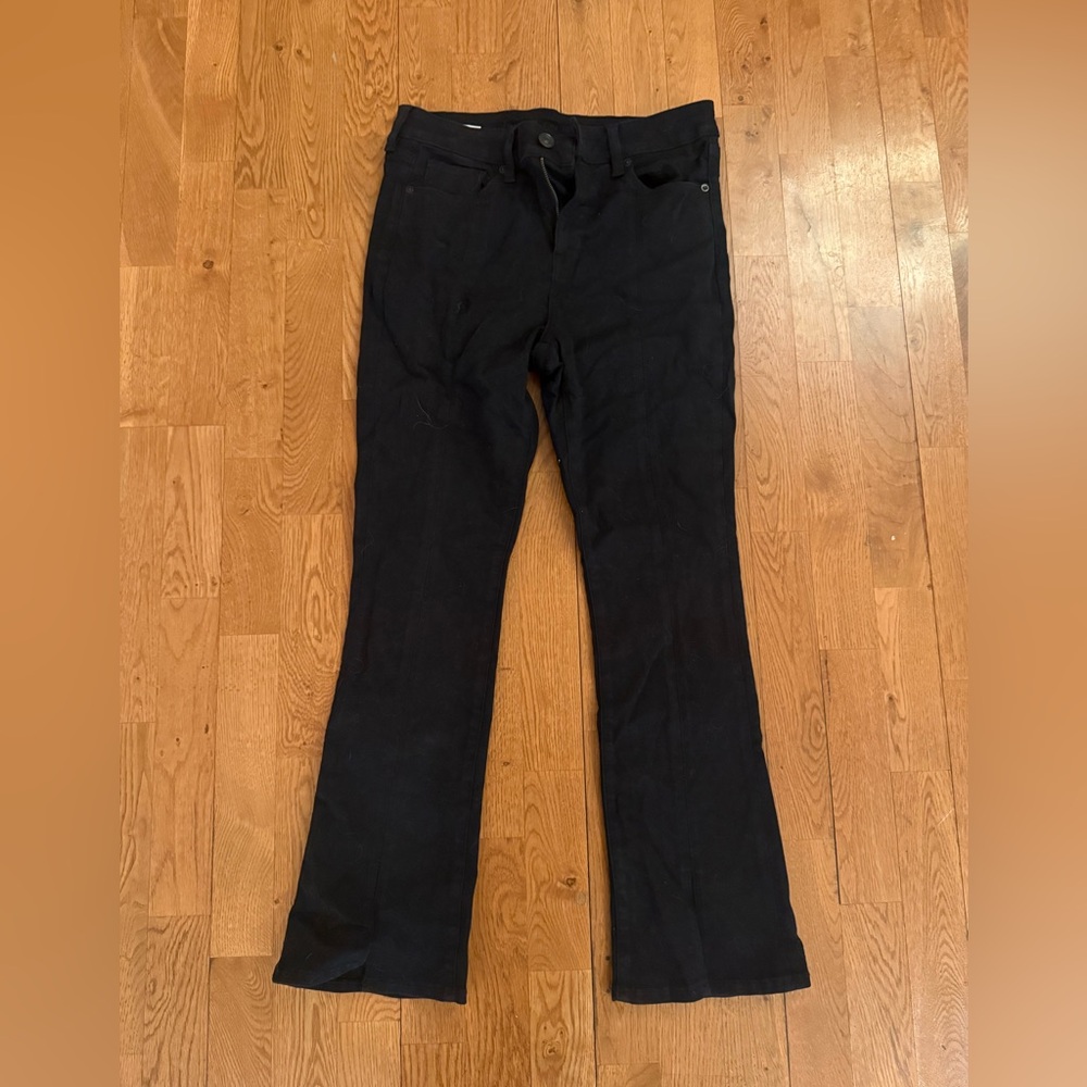 American Eagle Black Hi-Rise Skinny Kick black jeans - size 10